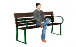 J011-001(02) - Ffrancon Hardwood Seat (Thumbnail)